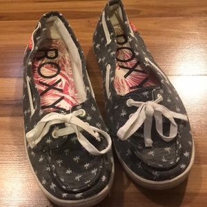 Roxy palm tree loafers